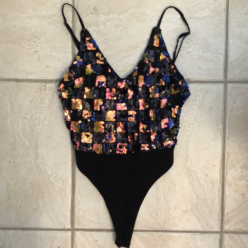 FOREVER 21 Sparkly bodysuit!!!